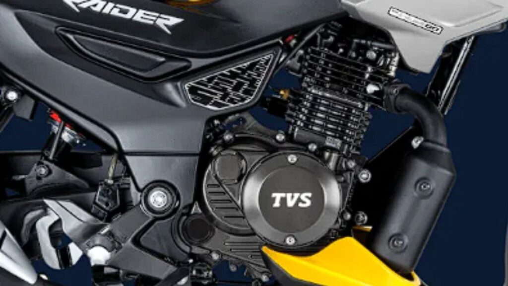 TVS Raider 125 Flex-Fuel Engine